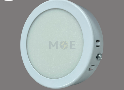 Goldenlight LED Downlight/ Panel Light White Ceiling Surface Mounted Circular Warmwhite 1000Lm 9.6cm 10W | gldnl-CP-R-10W | سبوت ليد مدور ظاهر ابيض ورم وايت