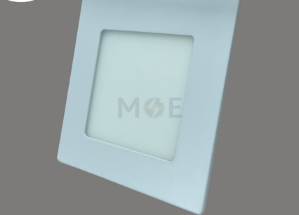 Goldenlight LED Downlight/ Panel Light White Ceiling Flush Mounted Suare Daylight 6500K 10.5cm 8W | KG-804 | سبوت ليد مربع مخفي ابيض دايلايت
