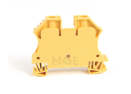 ONKA Rail Terminal Block Yellow 2.5mm | ON-MRK 2.5-YEL | جنكسيون سكة اصفر