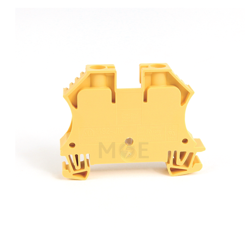 ONKA Rail Terminal Block Yellow 2.5mm | ON-MRK 2.5-YEL – MOElectric