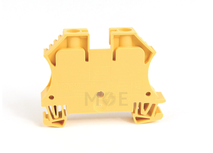 ONKA Rail Terminal Block Yellow 6mm | ON-MRK 6-YEL | جنكسيون سكة اصفر