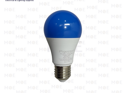 Pigozzo LED Lamp Bulb Blue E27 12W | PIG-A60 E | لمبة ليد برم بول ازرق