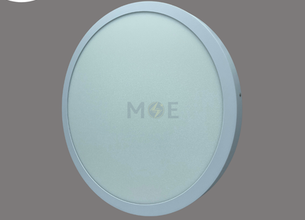 CuperLight Led Downlight/ Panel Light White Ceiling Surface Mounted Circular Warmwhite 50W 50x50cm | PF50*50 Surface | سبوت ليد مدور ظاهر ابيض ورم وايت