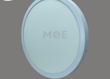 Goldenlight Led Downlight/ Panel Light White Ceiling Surface Mounted Circular Daylight 50W 53x5x53cm | PF50*50 Surface | سبوت ليد مدور ظاهر ابيض دايلايت