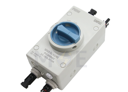 YRO IP66 Solar DC Isolator Switch For Photovoltaic PV / WaterProof Disconnector Isolator 1500V 4P 32A | YRDS1EL/N32/4R | مفتاح مطري عازل للوحات الطاقة الشمسية