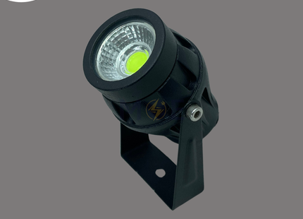CuperLight LED Black COB Garden Spike Spotlight Green IP65 AC85-265 7W | 3122-7W | سبوت ليد شك بي كي اسود ضو اخضر