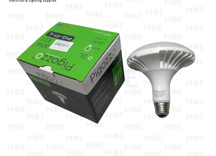 Pigozzo LED UFO Lamp DayLight CRI 80 E27 30W | PIG-F1-L 061901L00743 | لمبة ليد برم يوفو دايلايت