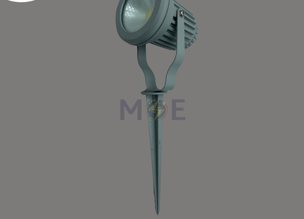 CuperLight LED Gray COB Garden Spike Spotlight Daylight IP65 AC170-250V 15W | SV-15W | سبوت ليد شك بي كي رمادي دايلايت