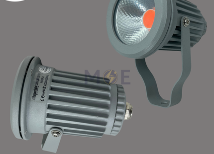 CuperLight LED Gray COB Garden Spike Spotlight Purple IP65 AC170-250V 15W | SV-15W | سبوت ليد شك بي كي رمادي ضو موف