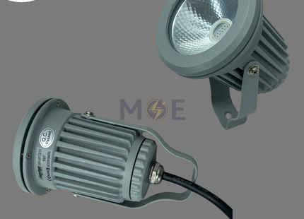 CuperLight LED Gray COB Garden Spike Spotlight Red IP65 AC170-250V 15W | SV-15W | سبوت ليد شك بي كي رمادي ضو احمر