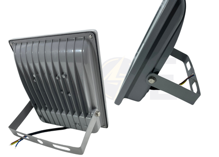 Cuperlight COB LED Floodlight Gray 30W Blue IP65 | RB-LLS-30W | برجكتور ليد انارة مطري رمادي ضو ازرق