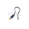 DC Power Pigtail Cable Male Barrel Plug 4×2.5×9.5mm for CCTV Camera 24cm فيش كاميرا دكر مع شريط