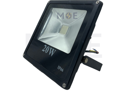 L.B COB LED Floodlight Warmwhite IP66 25W | FL-25D | برجكتور ليد انارة مطري اسود ضو ازرق