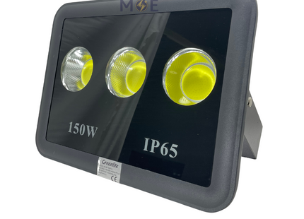 Greenlite COB LED Floodlight 150W Daylight 6000K IP65 | برجكتور ليد انارة مطري اسود دايلايت
