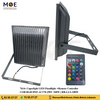 مصباح LED COB من كوبرلايت باللون الرمادي + جهاز تحكم عن بعد 100 وات RGB IP65 | RB-LLS-100W