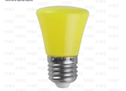 Opal LED Night Lamp Yellow E27 1.5W | لمبة ليد برم نواصة اصفر