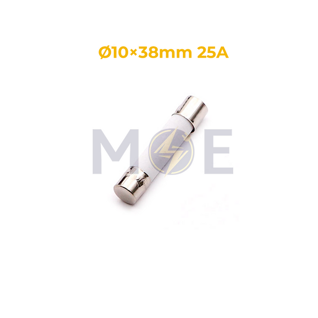 Potric Ceramic Tube Fuse Ø10×38mm 25A 1000V DC gPV | 25A10F