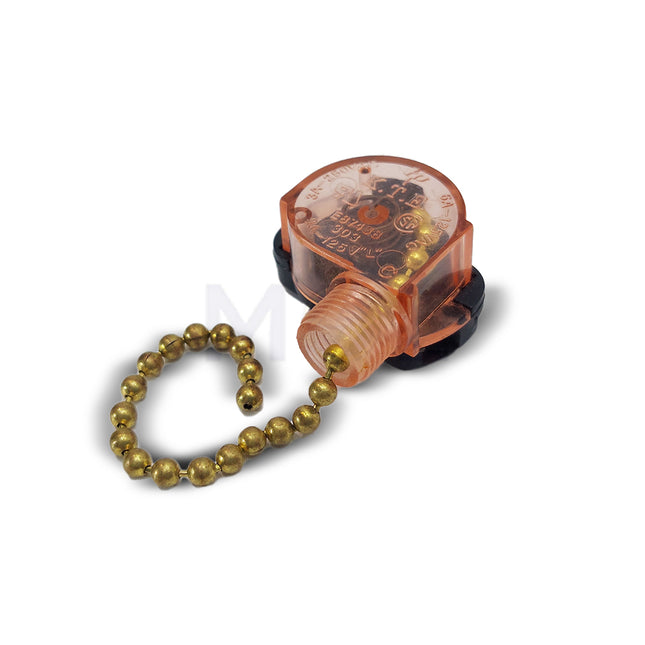 KTE Ceiling Fan Pull Chain Light Switch On-Off 2 Wire | E87438 303
