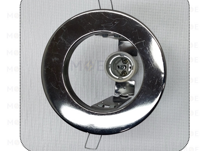Cuperlight Downlight / Spotlight Frame R80 Chrome Recessed Fix Circular 1xE27 8.5cm | سبوت فارغ مدور مخفي كروم ثابت