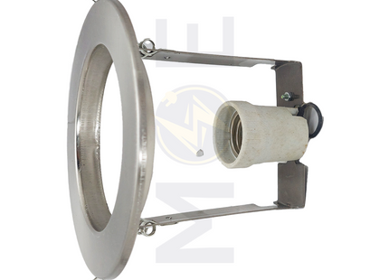 Cuperlight Downlight / Spotlight Frame R95 Chrome Recessed Fix Circular 1xE27 10cm