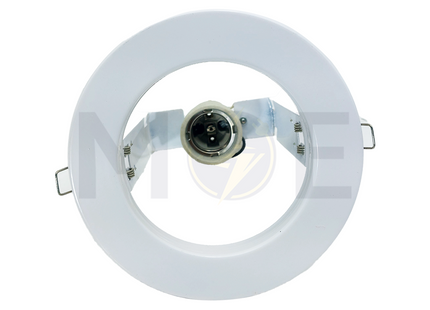 Cuperlight Downlight / Spotlight Frame R95 White Recessed Fix Circular 1xE27 10cm