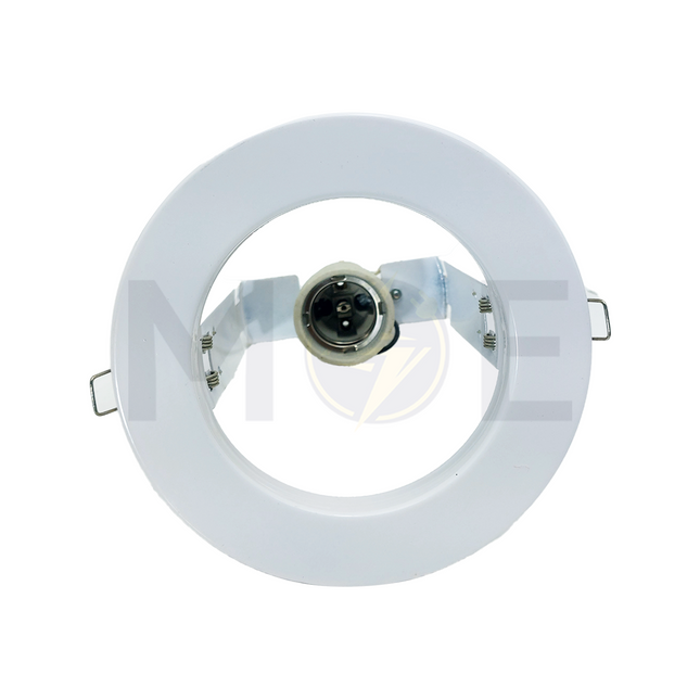 Cuperlight Downlight / Spotlight Frame R95 White Recessed Fix Circular 1xE27 10cm