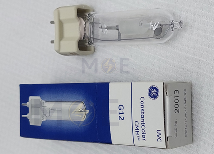General Electric Metal Halide Pin Lamp Daylight 942 G12 70W | لمبة شك متل هالايد دايلايت