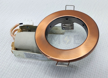 Cuperlight Downlight / Spotlight Frame R63 Antique Copper Recessed Fix Circular 1xE27 6.3cm | سبوت فارغ مدور مخفي نحاس معتق ثابت