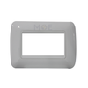 Master Plastic Cover Plate White 3module | 45202