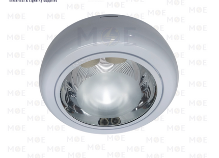 Cuperlight Ceiling Light / Downlight without lamp White Surface Fix Circular 2xE27 | سبوت فارغ مدور ظاهر ابيض ثابت