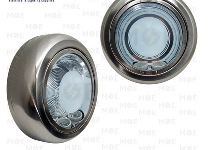 Cuperlight Ceiling Light / Downlight without lamp Chrome Surface Fix Circular 2xE27 | سبوت فارغ مدور ظاهر كروم ثابت