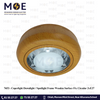 Cuperlight Ceiling Light / Downlight without lamp Wooden Surface Fix Circular 2xE27