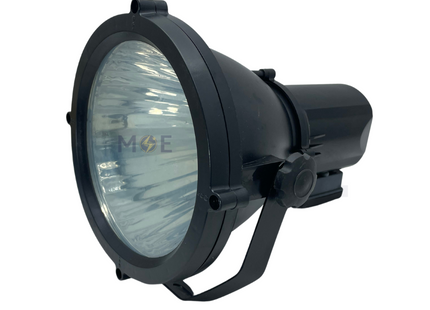 Cuperlight Floodlight Single Headed Black E27 IP65 | برجكتور انارة مطري مدور مفرد اسود
