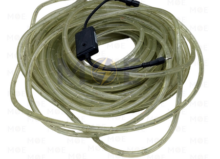 Cuperlight LED Waterproof Pipe Rope Light Transparent RGB 220V 100mt | نبريش ليد مبروم شفاف ملون اخضر و احمر و ازرق