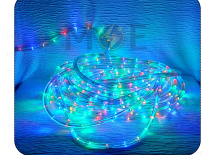 Cuperlight LED Waterproof Pipe Rope Light Transparent RGB 220V 100mt | نبريش ليد مبروم شفاف ملون اخضر و احمر و ازرق
