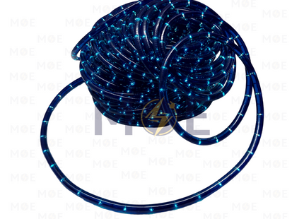 Cuperlight Waterproof Pipe Rope Light Blue 220V 100mt | نبريش مبروم ضو ازرق