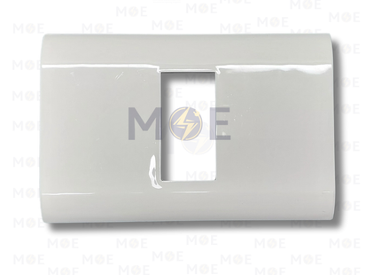 Plastic Cover Plate/ Legrand White 1module | بلاك بلاستيك وطني ابيض