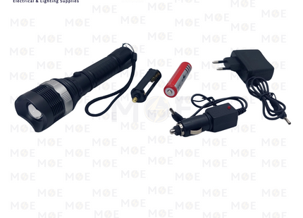 Power Style Rechargeable LED Torch XPE | انتريك ليد تشريج