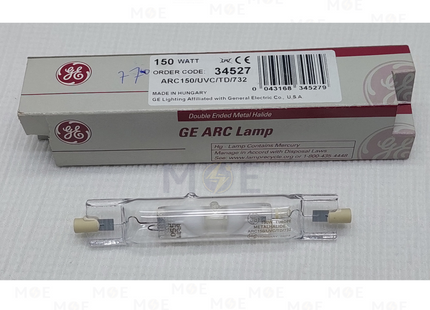 General Electric Metal Halide Floodlight Lamp Double Ended DayLight R7S 150W | 34527 | لمبة برجكتور متل هالايد دايلايت