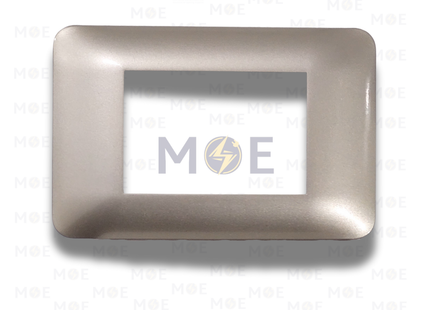 NewVS/ Legrand Plastic Cover Plate Gold 3module | PGB054 | بلاك بلاستيك ذهبي