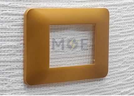 NewVS/ Legrand Plastic Cover Plate Golden Yellow 3module | PGB107 | بلاك بلاستيك اصفر ذهبي