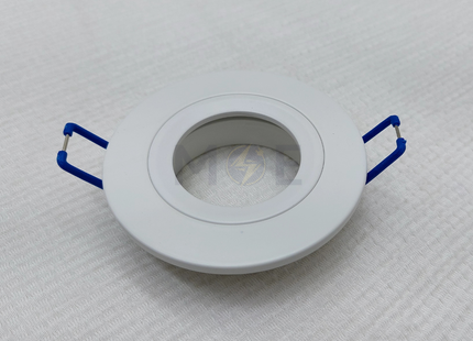 Cuperlight downlight / Spotlight Frame MR16 White Recessed Fix Circular 6cm AK-701 | سبوت فارغ مدور مخفي المنيوم ابيض ثابت