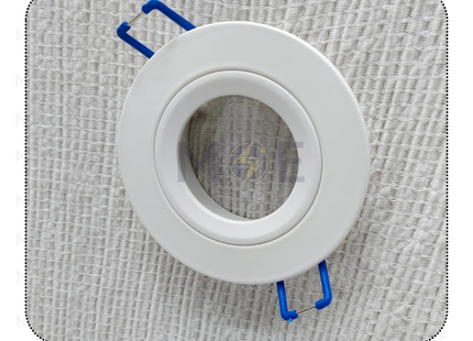 Cuperlight downlight / Spotlight Frame MR16 White Recessed Fix Circular 6cm AK-701 | سبوت فارغ مدور مخفي المنيوم ابيض ثابت