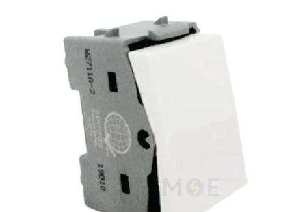 T&J 2way switch white 2P 10AX 250V | W2711A-2 | مفتاح دركسيون ابيض