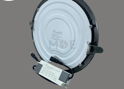 Greenlite LED Downlight/ Panel Light Bronze Ceiling Flush Mounted Circular Warmwhite 3000K 2200Lm 20.5cm 22W | KG-812-AB-WW | سبوت ليد مدور مخفي برونز ورم وايت