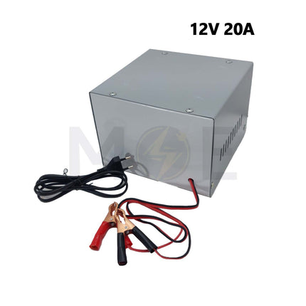JEM Lead Acid Automatic Battery Charger 12V 20A