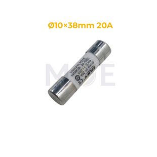 Aelifv Ceramic Tube Fuse Ø10×38mm 20A 1000V DC 20kA gPV | AFPOV-32 فيوز بورسلين