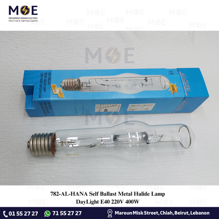 AL-HANA Self Ballast Metal Halide Lamp DayLight E40 220V 400W