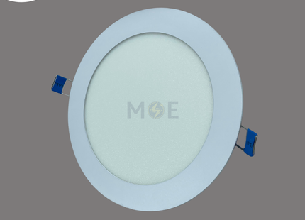Cuperlight LED Downlight/ Panel Light White Ceiling Flush Mounted Circular Warmwhite 3500K 1800Lm 15.5cm 18W | CPRL-KG-807 | سبوت ليد مدور مخفي ابيض ورم وايت