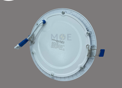 Cuperlight LED Downlight/ Panel Light White Ceiling Flush Mounted Circular Warmwhite 3500K 1800Lm 15.5cm 18W | CPRL-KG-807 | سبوت ليد مدور مخفي ابيض ورم وايت
